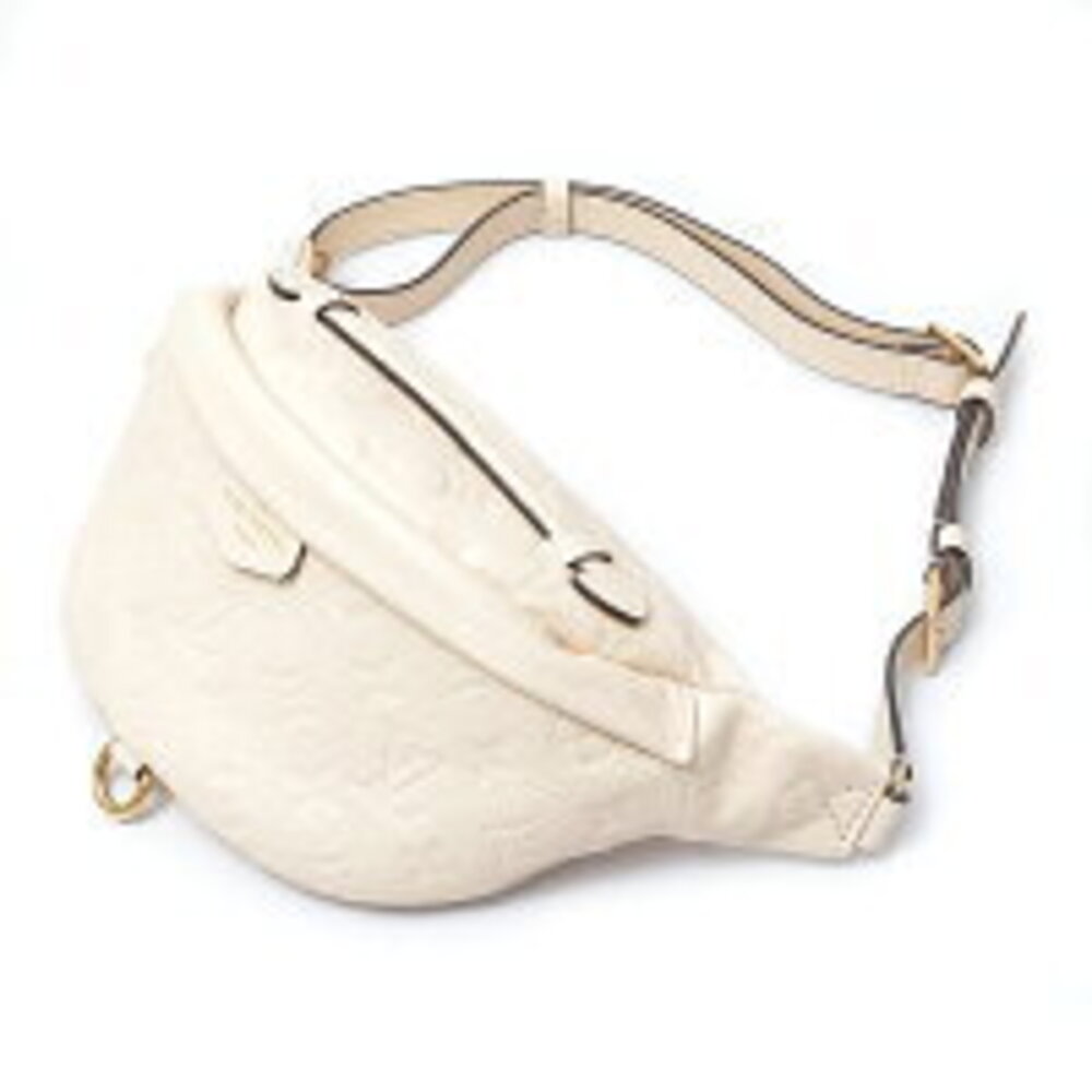 Louis Vuitton Empreinte Bum Bag Body Belt Crossbody Creme Cream